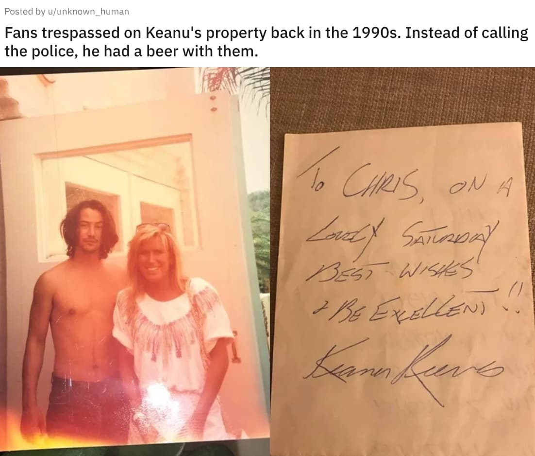 He's Incredibly Cool Even When Fans Might Cross A Line