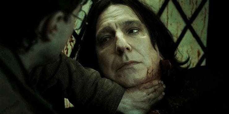 Severus Snape's Bloody Death
