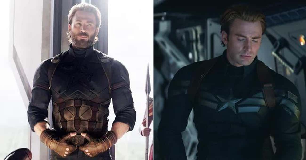 Cap's Changed His Suit In The Opening Of 'Endgame' To His Favorite