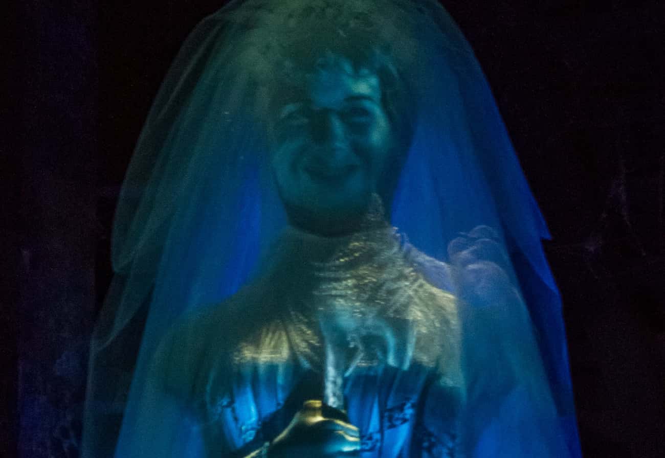 The Black Widow Bride Is Featured Throughout The Mansion