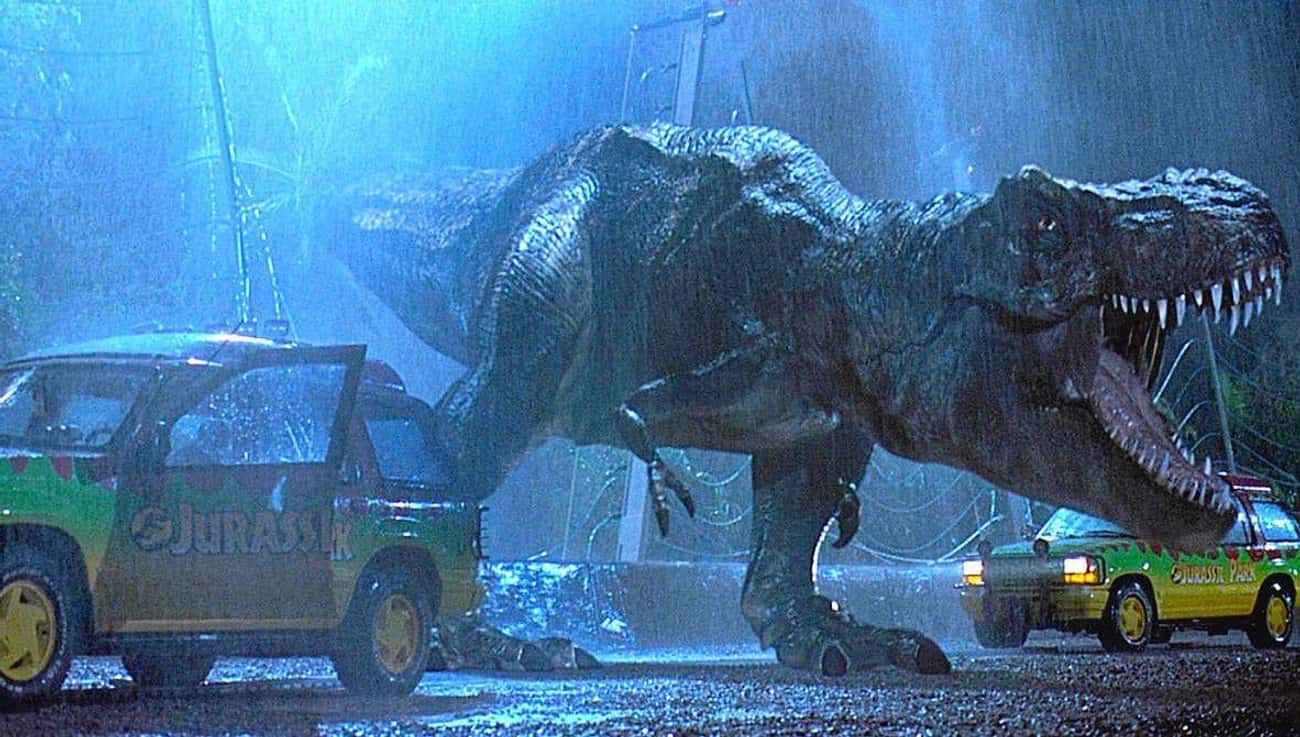 Excessive Rain Made The T. Rex Malfunction And Come Alive, Terrifying The Crew