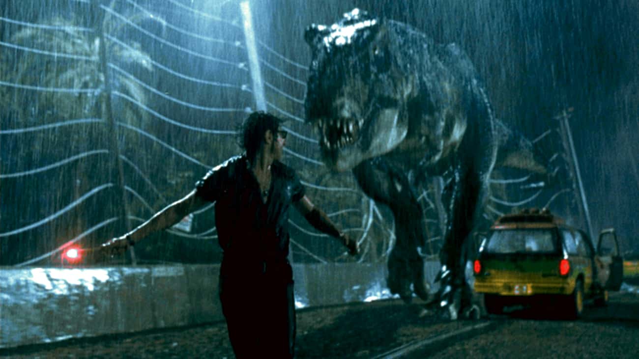 Jeff Goldblum’s Character Was Supposed To Be A Coward When The T. Rex Came, But Goldblum Was Having None Of That