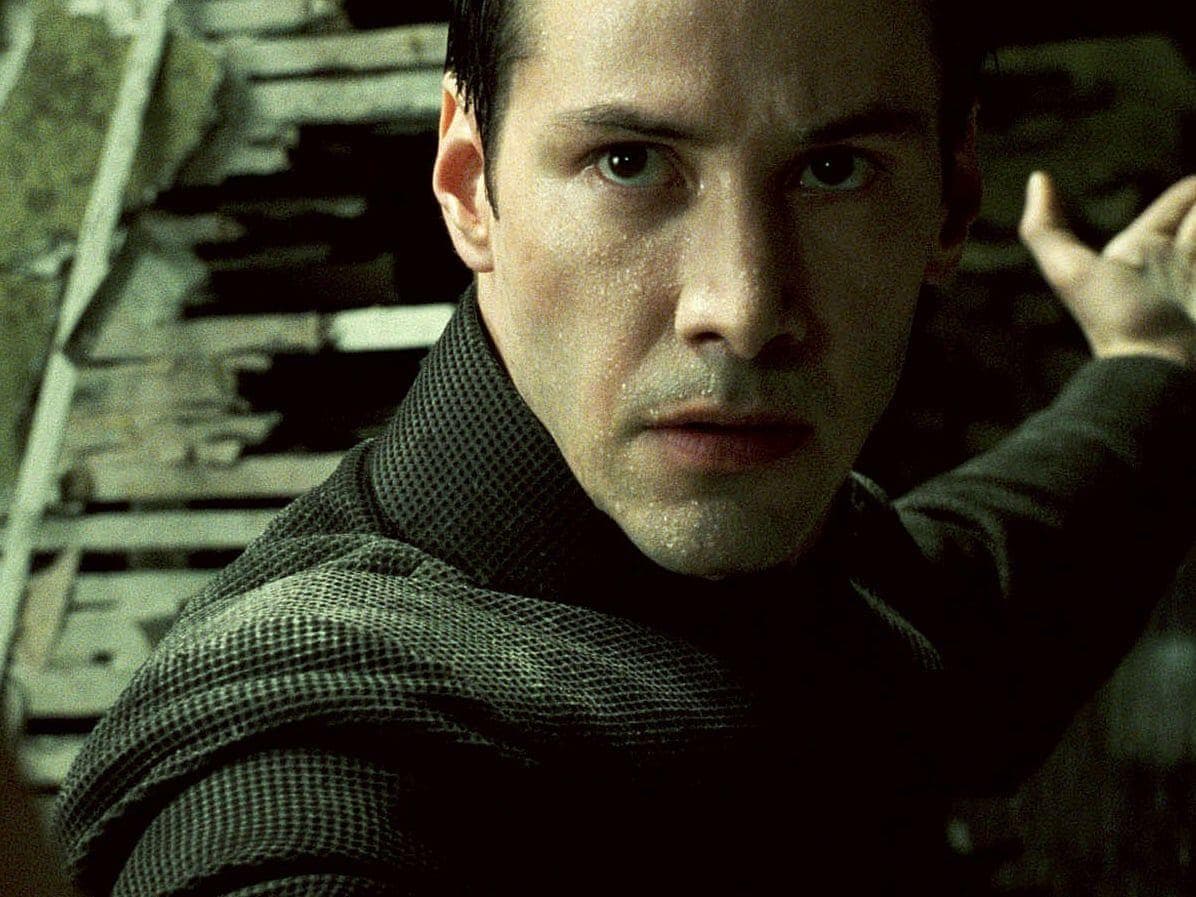 Keanu Reeves in Matrix