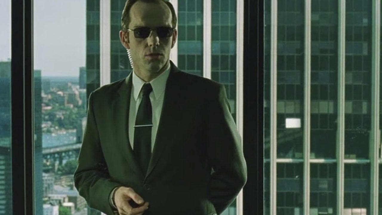 White shirts were dyed green in Matrix