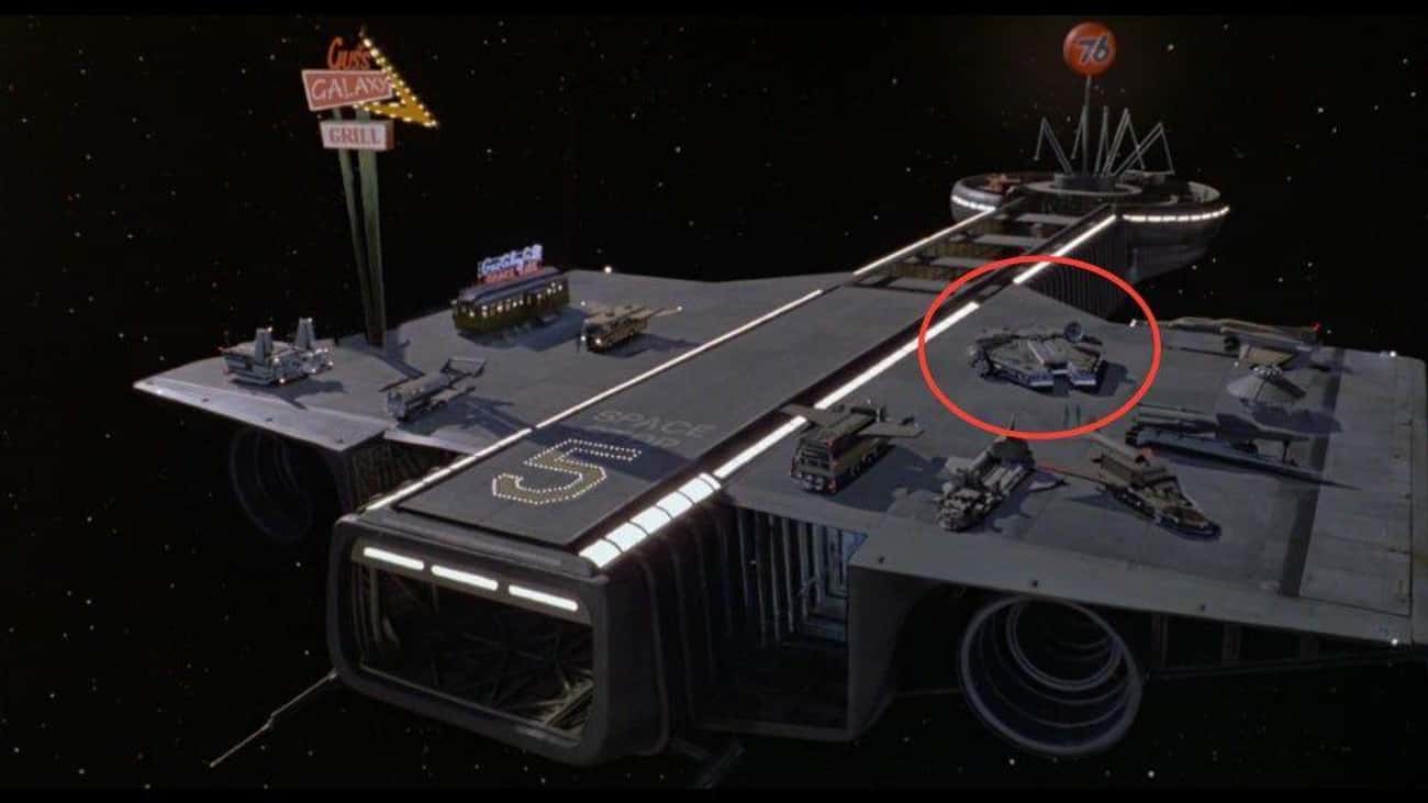 The Millennium Falcon Makes An Appearance In 'Spaceballs'