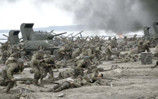 8. Saving Private Ryan (1998) depicted the Omaha Beach landing with such realism that the Department of Veteran Affairs established a telephone hotline to help traumatized veterans cope.