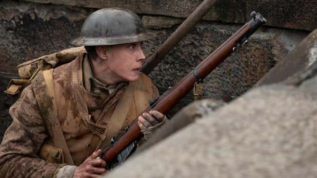 12. Lance Corporal Schofield fires only 10 shots throughout the entire film in 1917 (2019). The exact number of bullets that could be loaded into his Lee Enfield Rifle.