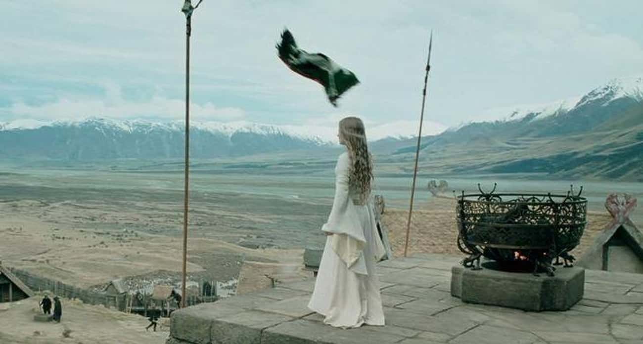 A Flyaway Flag In 'The Two Towers'