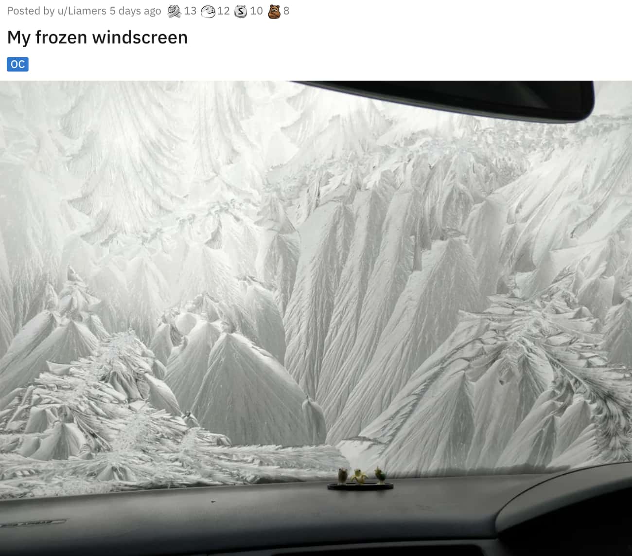 Just A Car's Window, Not A Scenic Shot
