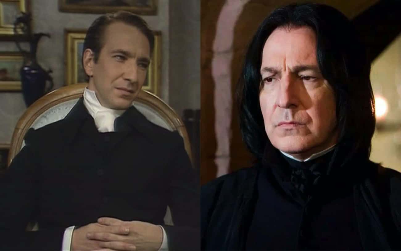 Alan Rickman Took On The Iconic Role Of Professor Severus Snape, The Infamous Double-Agent In 'Harry Potter'. However, When He First Began Acting After A Brief Stint In (Would You Believe It) Graphic Design, His Breakout Role Was As Reverend Obadiah Slope In 'The Barchester Chronicles' TV Show (1982)