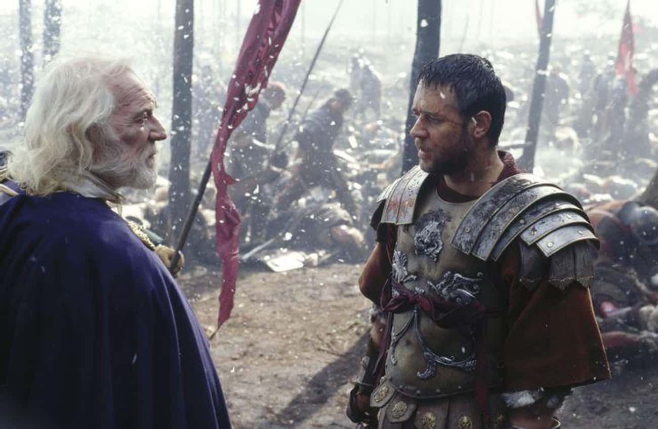 Russell Crowe Described His Real Home In The Scene With Marcus Aurelius