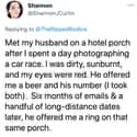 A Beer And His Number on Random Real Life Moments That Are Even Better Than A Romance Novel