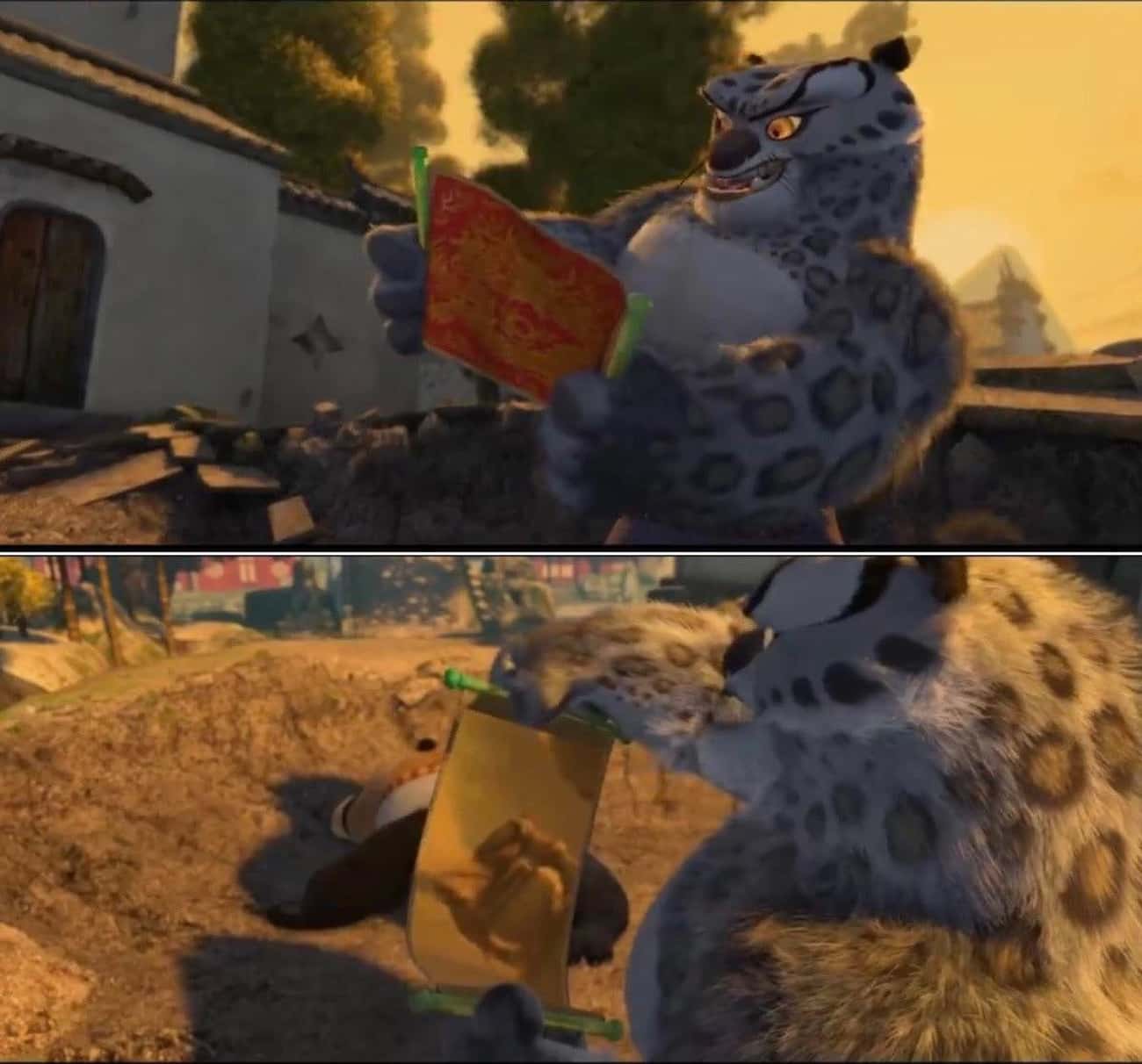 Tai Lung Was Never Denied The Scroll Or His Destiny Of Being The Dragon Warrior In 'Kung Fu Panda'