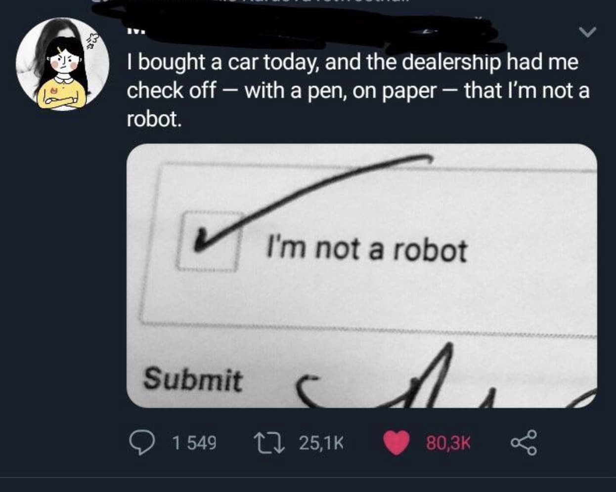 The Check In The Box Is Proof