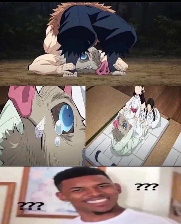 18 Hilarious Inosuke Memes From Demon Slayer
