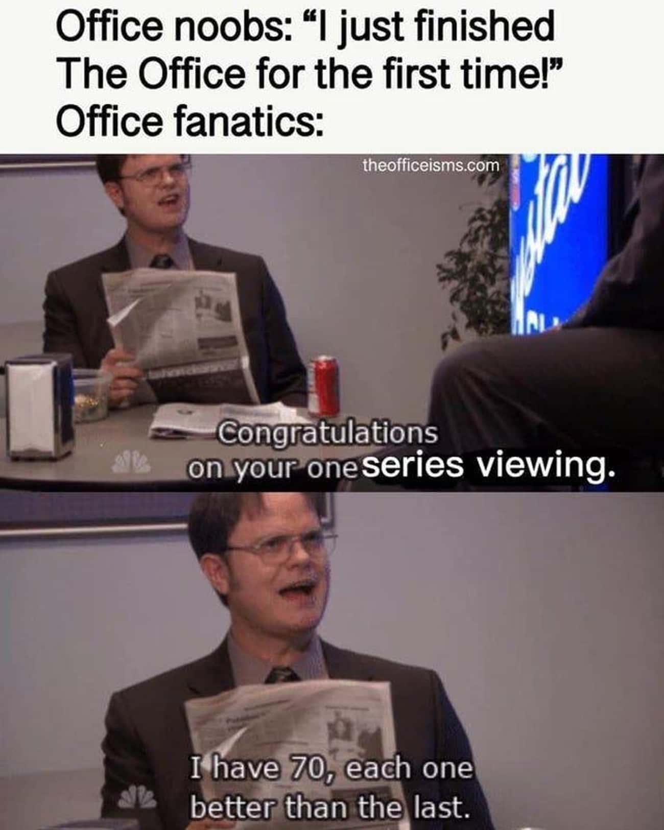 One Does Not Simply Watch The Series Only Once