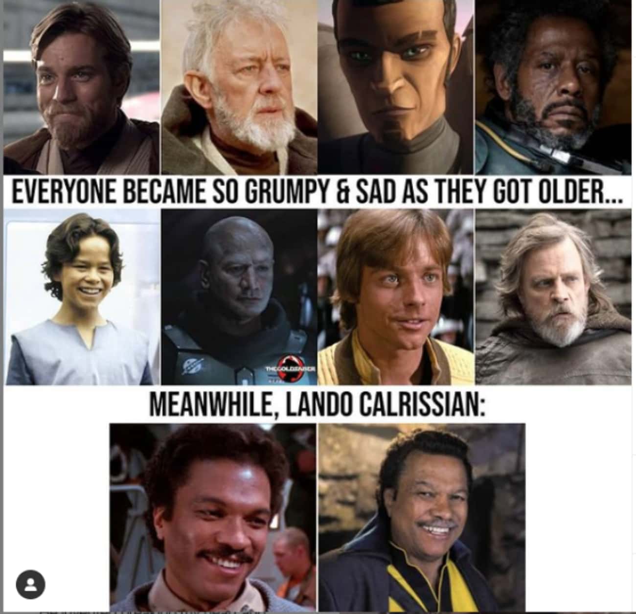 Lando's Always In A Good Mood!