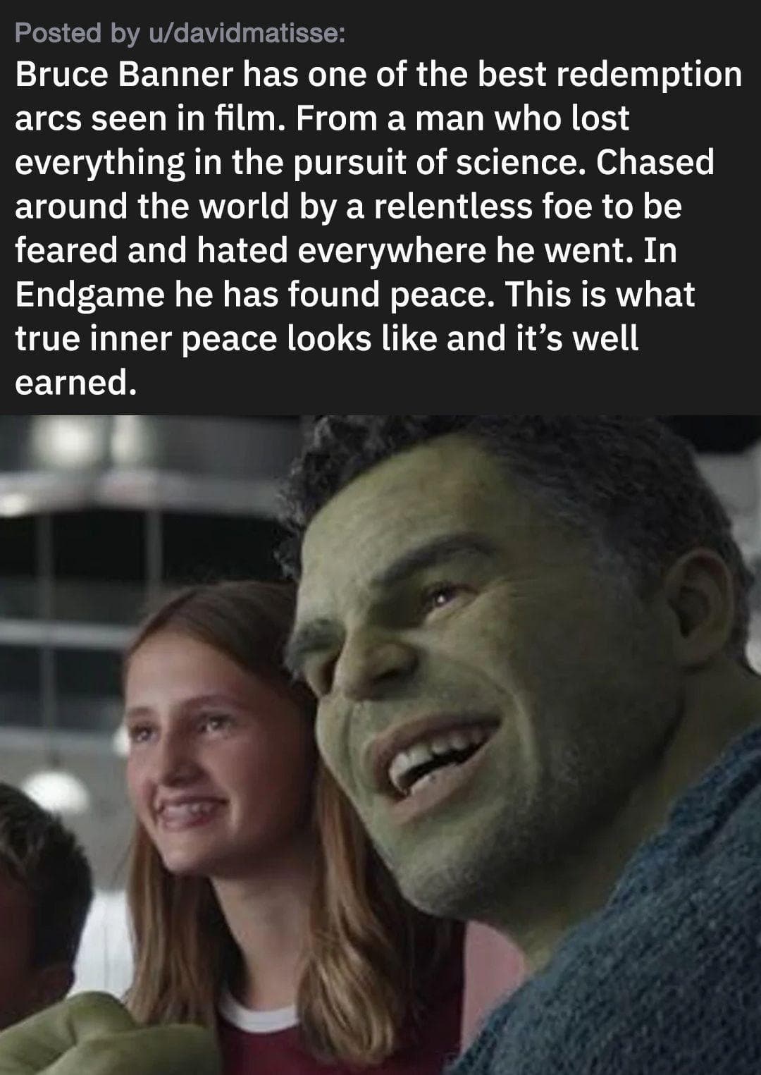 Photo: davidmattise7 / Reddit / The Hulk