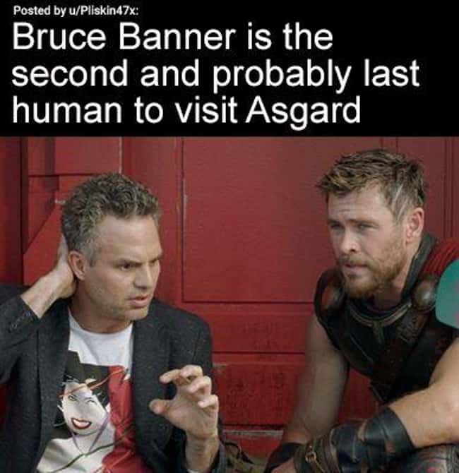 Photo: Pliskin47x / Reddit / Bruce Banner and Thor