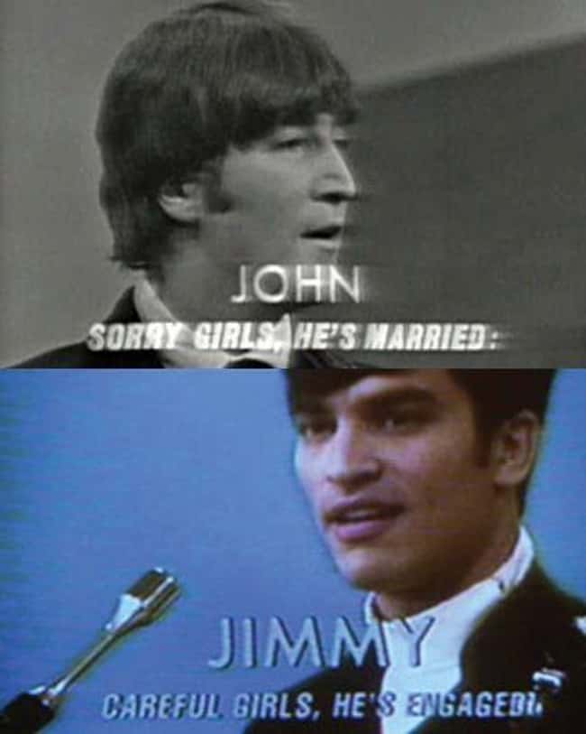 2. In That Thing You Do! (1996), the TV subtitle that mistakenly says Jimmy is engaged refers to the Beatles' appearance on The Ed Sullivan Show.