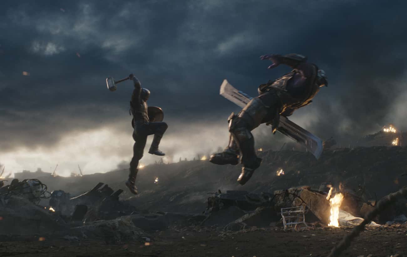 2023: Cap Proves Worthy Of Mjolnir In The Final Battle Against Thanos