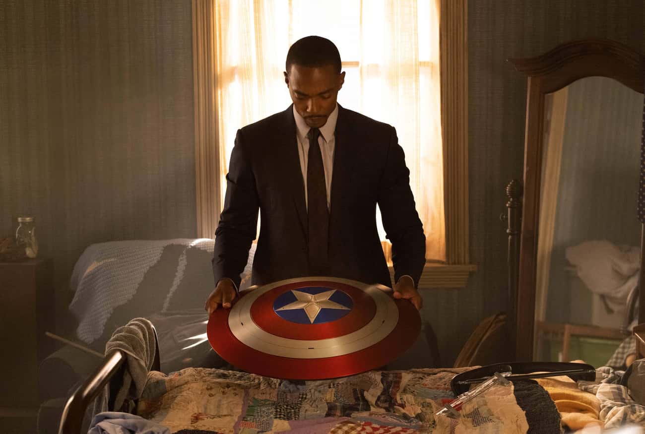 2024: Sam Donates The Captain America Shield To The Smithsonian For Display