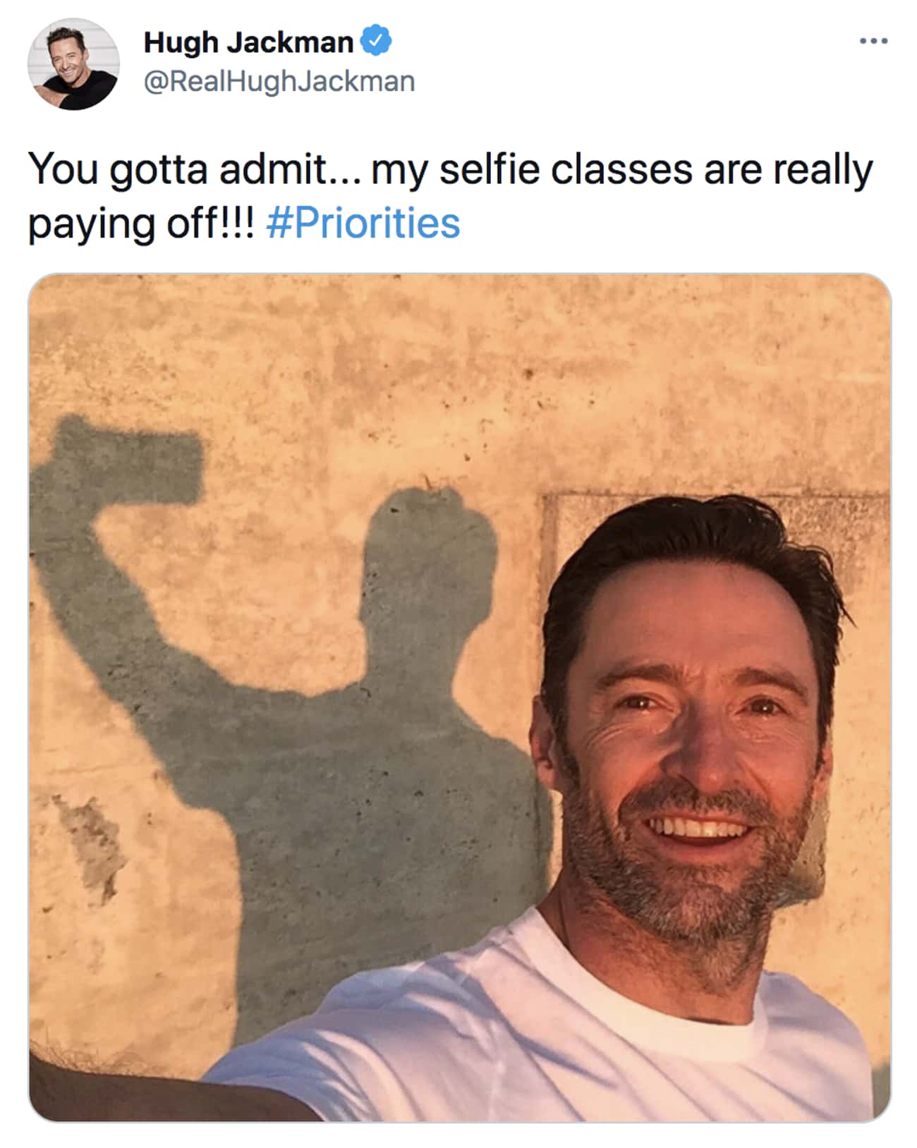 A Total Dad When It Comes To Selfies