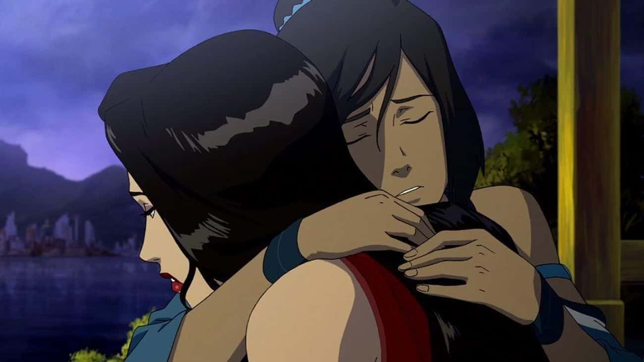 They Grieve Asami's Dad Together