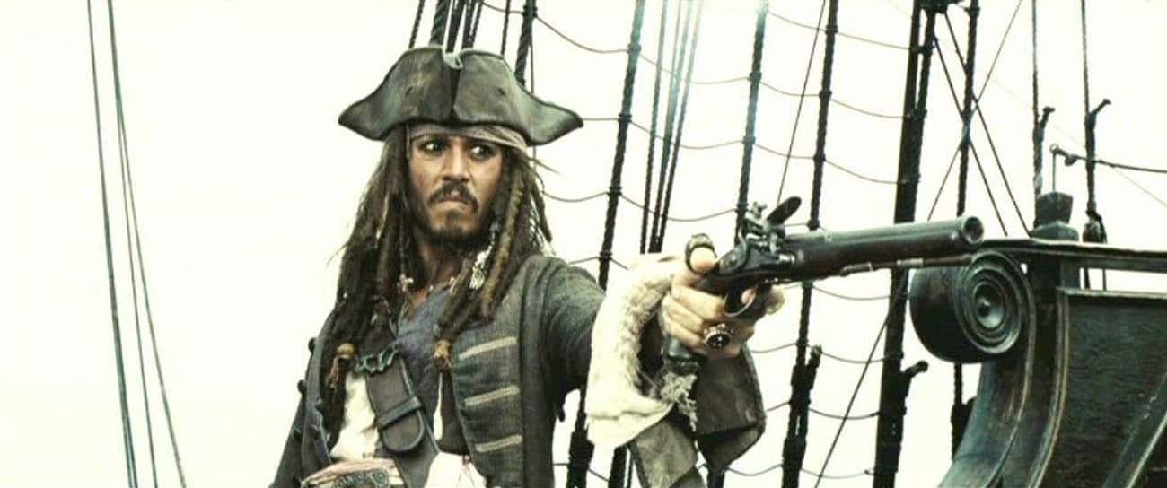 Jack Sparrow Carries A Real 18th Century Pistol In 'Curse Of The Black Pearl'