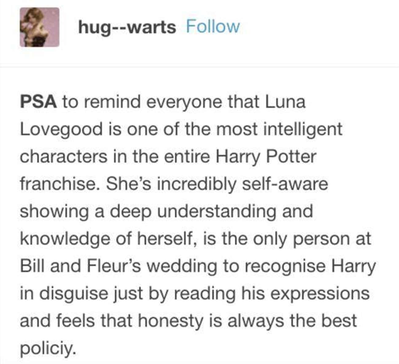 Luna Lovegood Has The Range, Darling