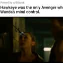 He Saw Her Coming on Random MCU Fans Share Something About Hawkeye We Never Noticed Before