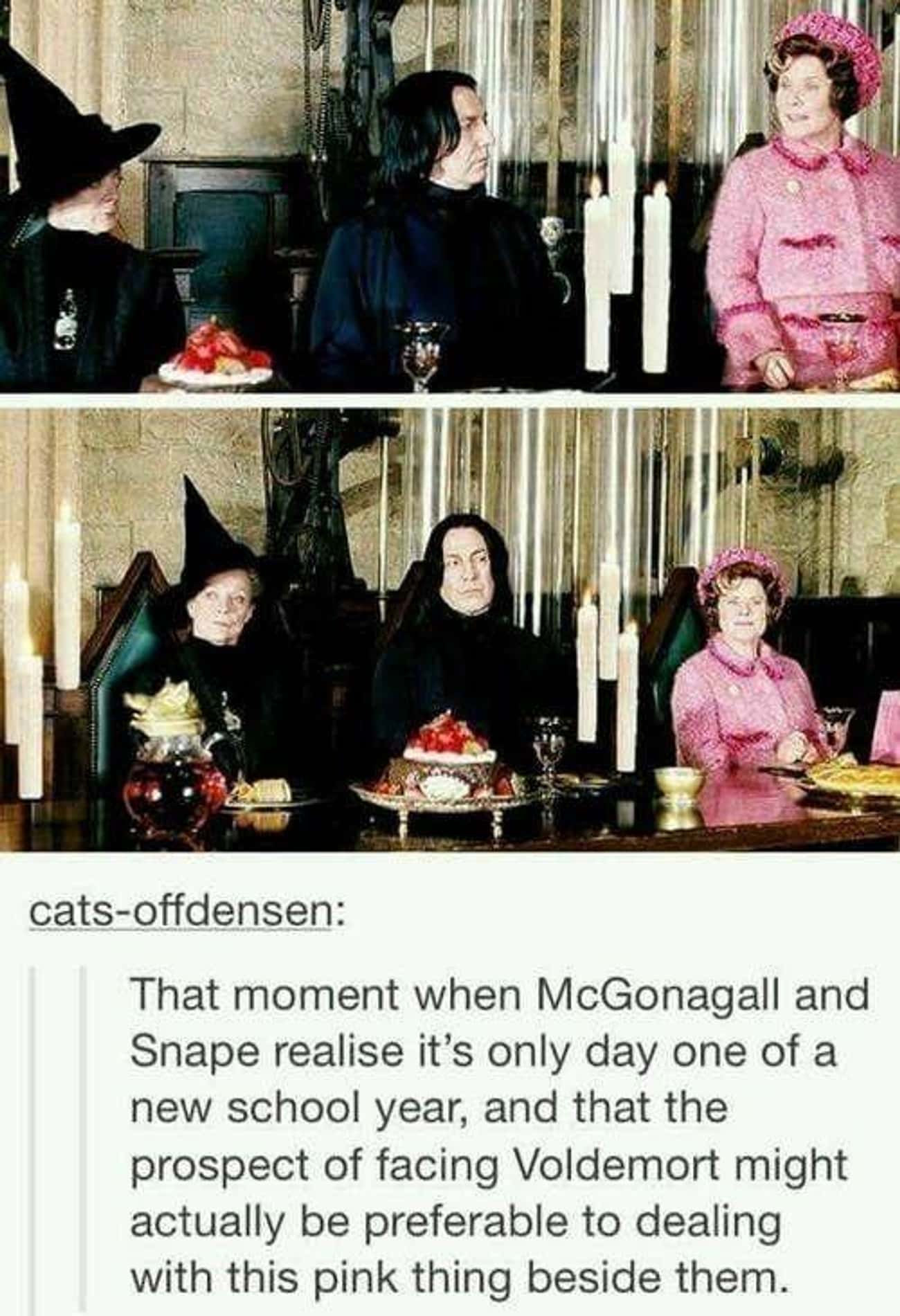 Hogwarts Professors Never Liked Umbridge To Begin With
