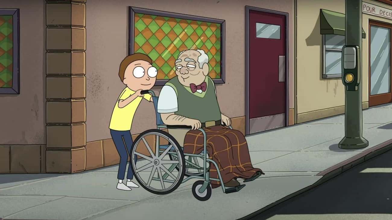 Nod To 'The Simpsons' In 'Rick and Morty'