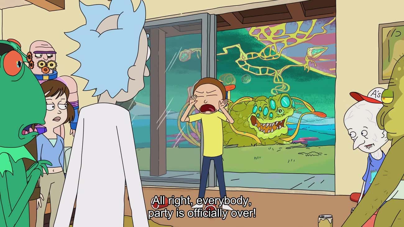 Creatures Can Have Fun Too In 'Rick and Morty'