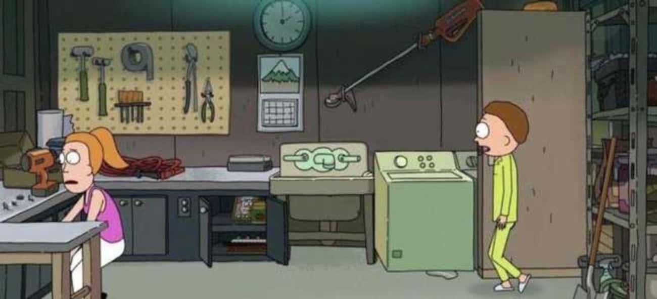 Jerry's Peculiar Belongings In 'Rick and Morty'