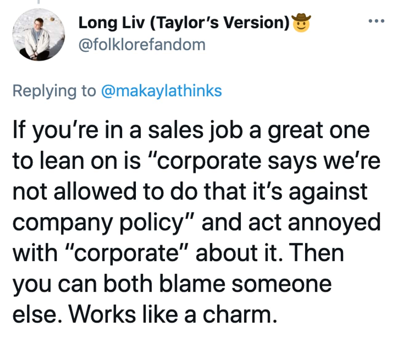 Blame Corporate