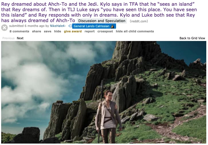 20 'Star Wars' Fans Point Out Things About Rey Skywalker We Never ...