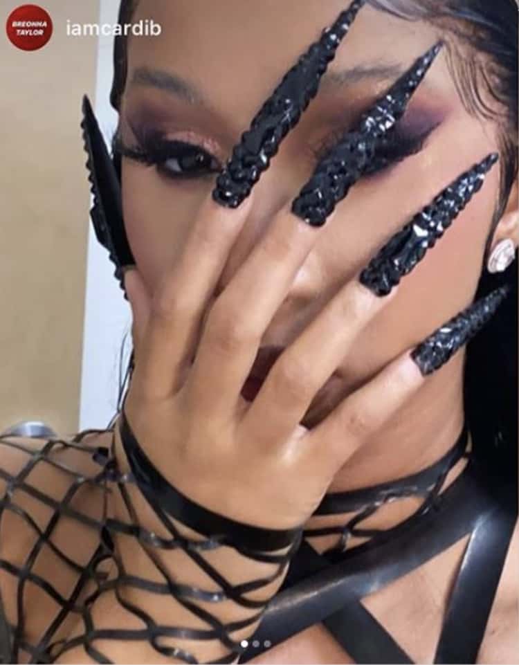 The Wildest Cardi B Nail Designs, Ranked By Fans