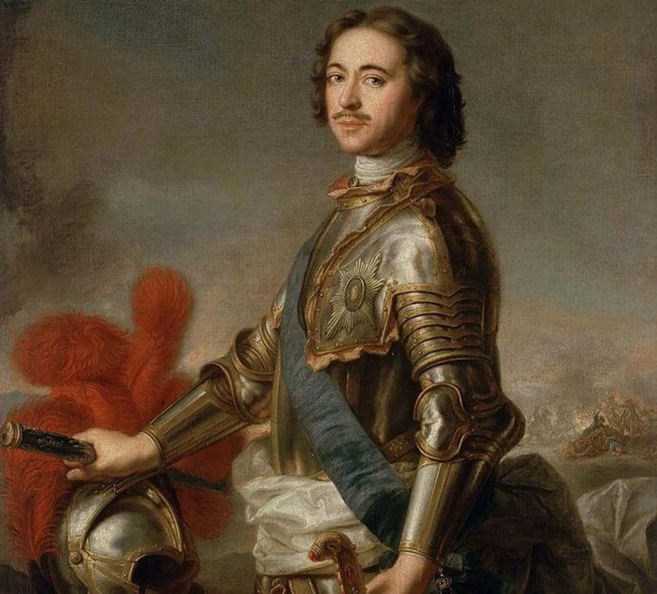 Peter the great s. Г. Кнеллер. Портрет Петра i. 1698..