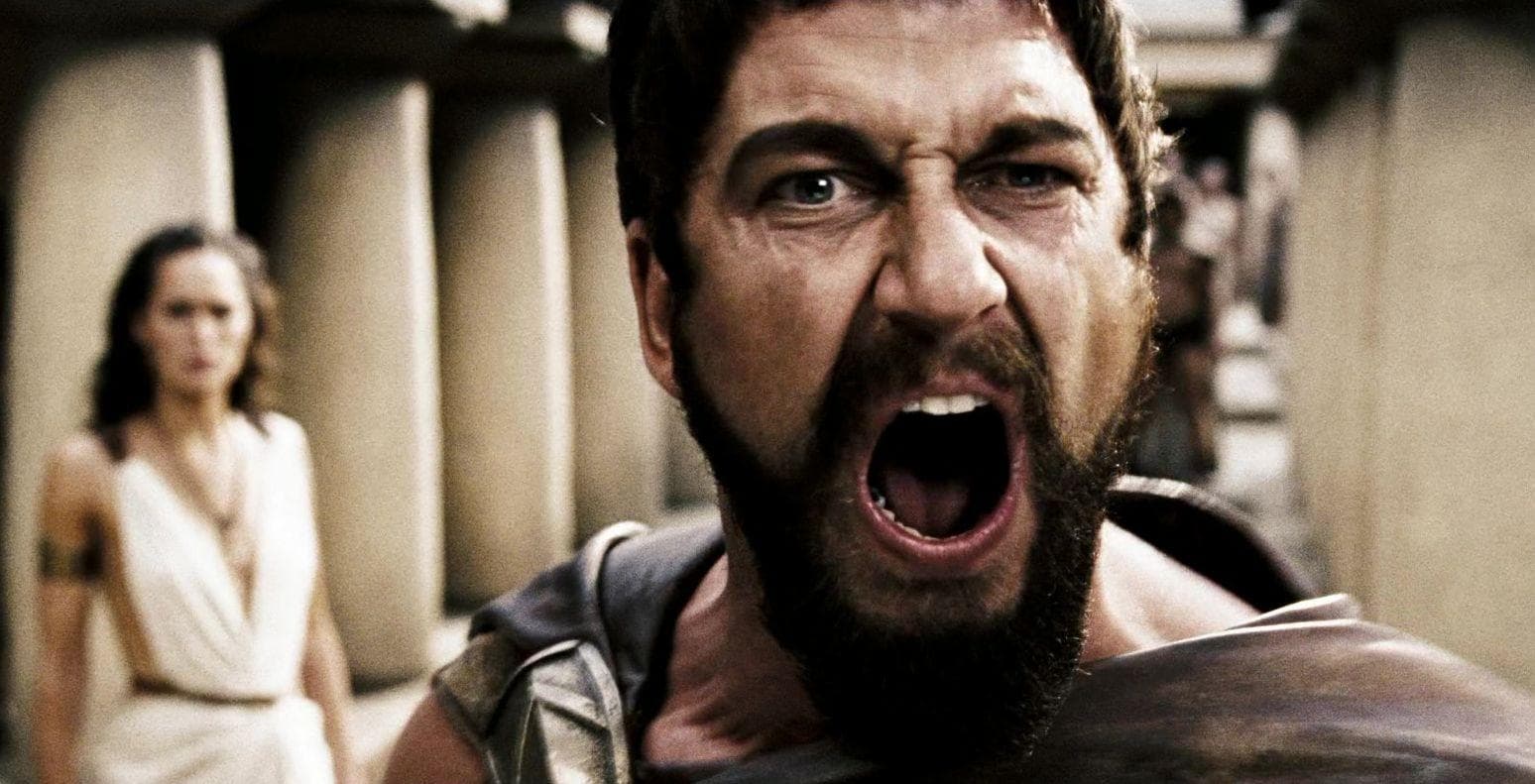 The story behind THIS IS SPARTA! 🗣️ #gerardbutler #movies