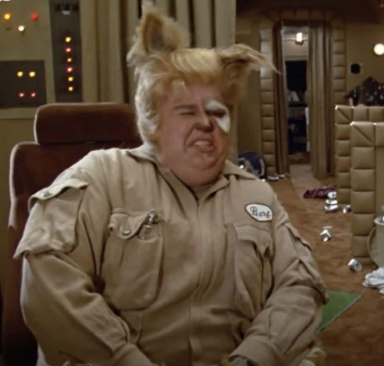 John Candy’s Costume Included A 30-Pound Battery Pack And Remote-Controlled Ears