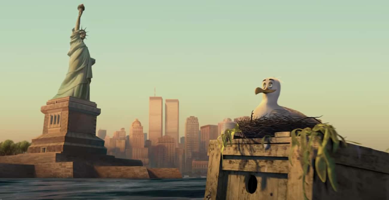 In ‘Madagascar 2,’ The New York Skyline Shows The Twin Towers, Indicating A Much Earlier Time Period Than The First Film