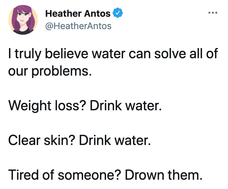 Water Is Useful