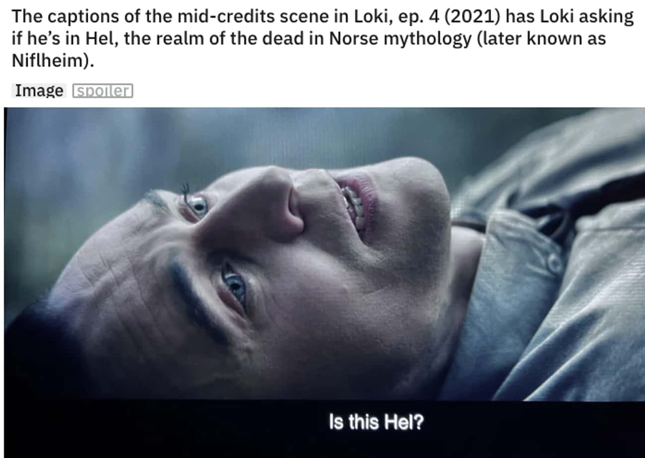 Loki Asks If He Is In Hel
