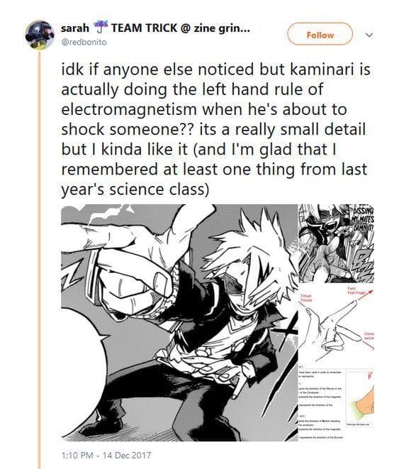 18 MHA Fans Share Something About Denki Kaminari We Never Noticed Before