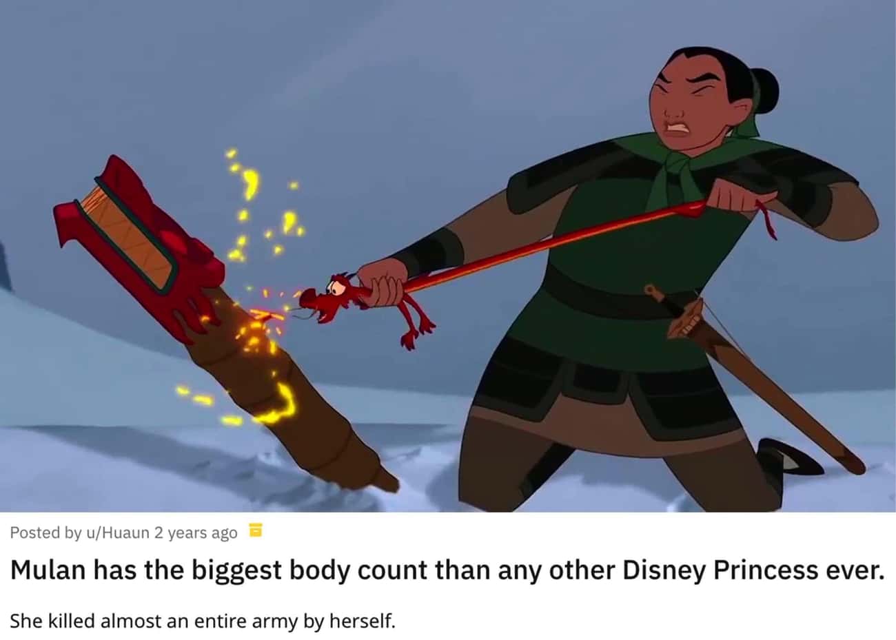 Mulan's Body Count Is Intimidating
