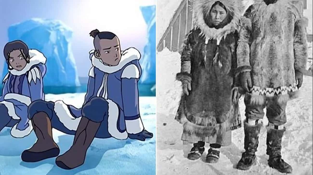 The Water Tribe Wears Mukluks, A Kind Of Inuit Shoe