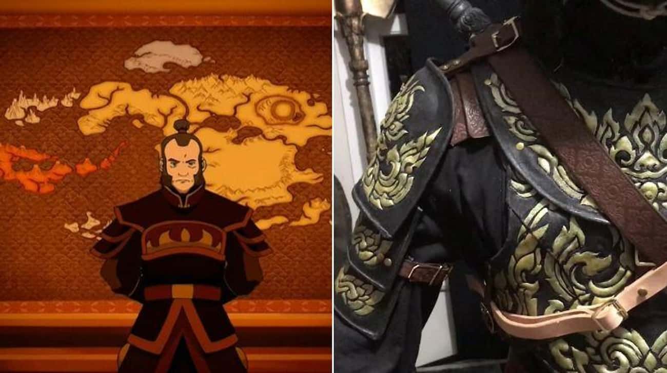 Fire Nation Shoulder Pads Are Based On Thai Armor