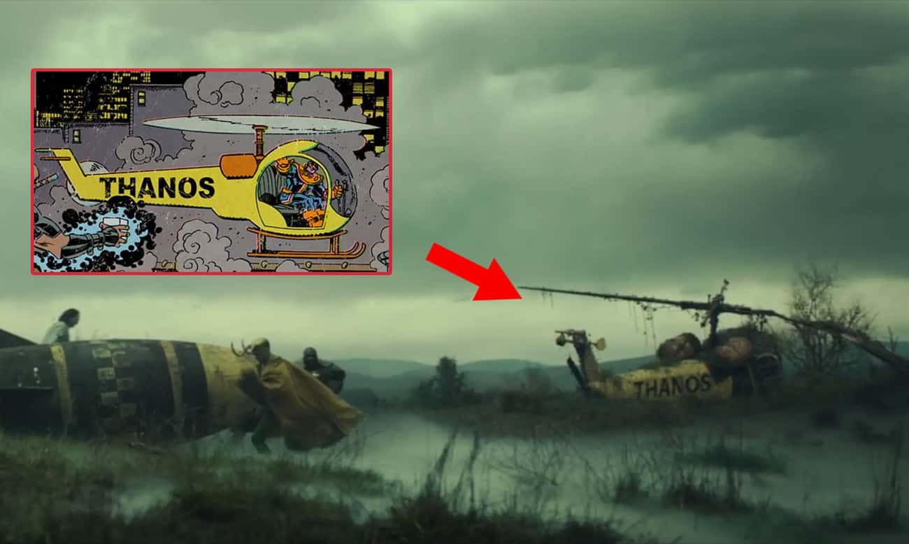 The Thanos-Copter Makes A Brief Appearance In Episode 5
