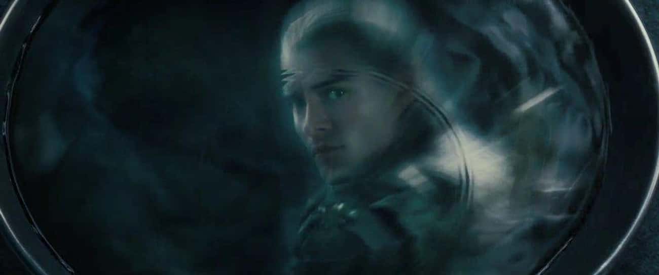 Legolas Appears In Galadriel's Mirror In 'The Fellowship Of The Ring'